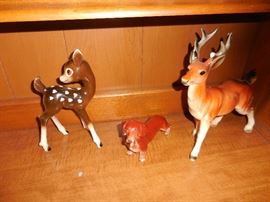 Deer.has broken Antlers