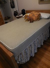 Mid Century Head Board, Foot Board.Full Size