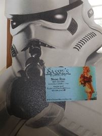 Star Wars Card Board Cut Out..Storm Troopers...GO TO BOTH SASSIES SALES THIS WEEKEND!!! 
