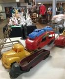 Old Toys
This is a picture from the MAY show to give you an idea of the kinds of items and booths you'll find.