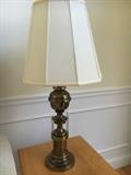 Have a pair of brass lamps