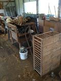 antique chicken cage