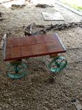 steel wheel farm cart