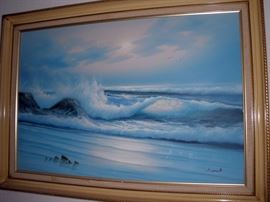 Original art on canvas, medium large format.