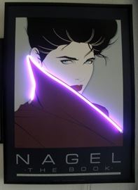 Patrick Nagel Neon art