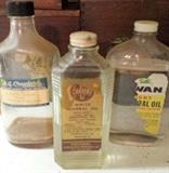 vintage bottles