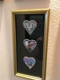 P Buckley moss framed pendants