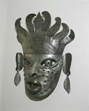 MASK FROM MEXICO, 33" TALL X 26" WIDE.   GREAT FOR YOU PATIO