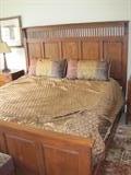 Mission Style King Size Bed