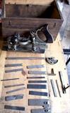 Stanley Plane - Patent dated Jan. 22, 1895 #45 w/box & accessories