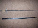 German sabre & case