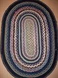 Hand braided rug