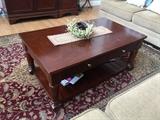 Nice coffee table and matching end tables from Slumberland
