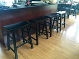 Set of 4 barstools. 23.5" seat to floor