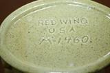 RED WING VASE