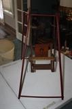 VINTAGE WOOD BABY DOLL SWING