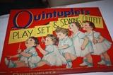 QUINTUPLETS ' PLAY SET & SEWING OUTFIT '