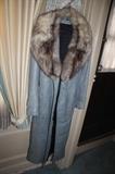 VINTAGE LEATHER / MINK COAT