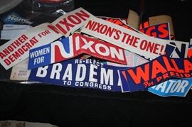 VINTAGE BUMPER STICKERS