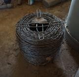Barb wire reel