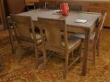 Dining table and chairs