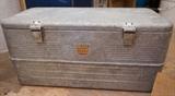 Little Brown Chest zinc cooler