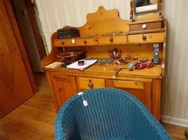 Pine Cupboard -  53"W X 19D X 59"H