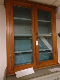 Glass Door Cabinet - 31"W X 37"H X 9"D