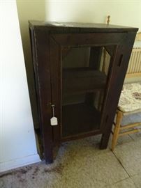 Screened Pie Safe - 25"W X 18"D X 43"H
