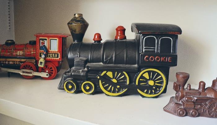 McCoy train cookie jar