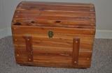 Camel Back Style Solid Cedar Chest
