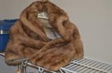 Vintage Mink Stole has a 1979 appraisal attached to inside of stole. The appraisal value at that time was $1,500