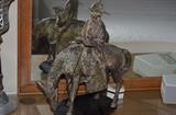Very Heavy Metal Art Decor of Ancient Oriental on Horse