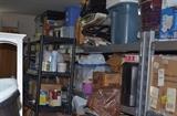 Quality Shelving Full of Boxes and Items to be gone through