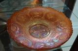 Beautiful Antique Carnival Glass Bowl