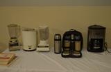 Blenders, Ice Cream Maker, Coffee Pot, Thermos, etc