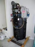 Saylor Beall Commercial Air Compressor Model 705 with 5 HP Weg Motor Model CW-5-18-184T on Castors
