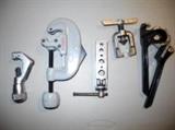 Assortment of Pipe Bending, Flaring and Cutting Tools 