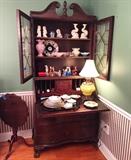 Chippendale style secretary 