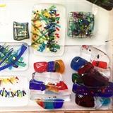 Fused glass by Marjorie Blake 