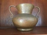 Large vintage copper vase