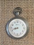 Antique ladies' pocket watch in silver case by Addison 