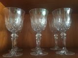 Galway crystal stem ware