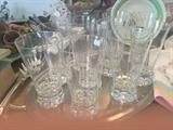 Rorstrand crystal tumblers / water glasses