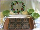  bowls painted plate olive serving plates and more
