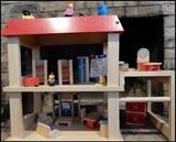  wooden modern playhouse toy