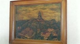 Oil of Vicksburg,  Style is Holzhauer??