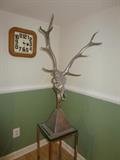 MEXICAN CAST ALUMINUM DEER HEAD
