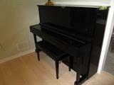 Yamaha Black Lacquer Upright Piano