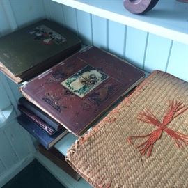 3 Scrap books chocked full of victorian items
